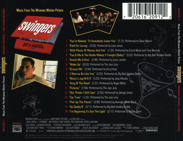 Various – Swingers (Music From The Motion Picture) - USED CD