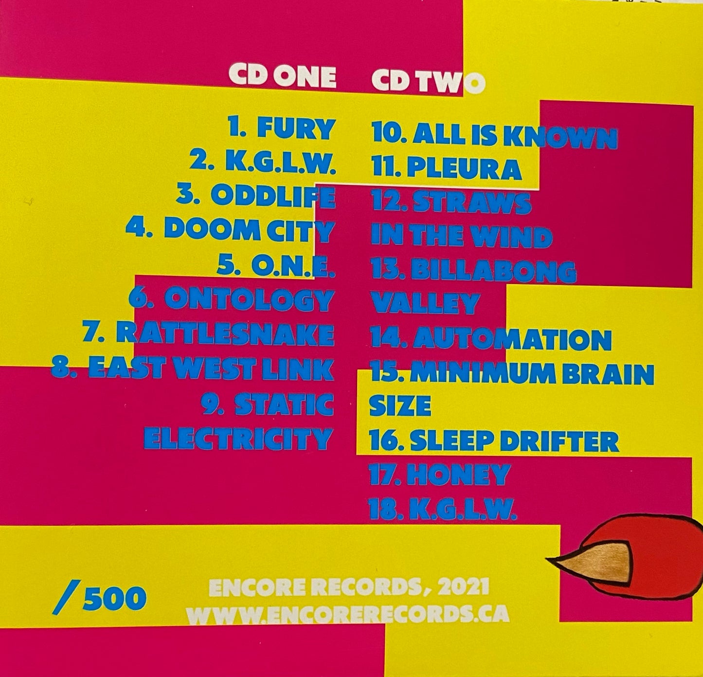 2CD - King Gizzard And The Lizard Wizard - Live In Melbourne '21