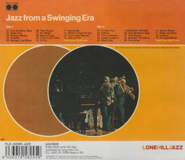 Buck Clayton-Earl Hines All-Stars – Jazz From A Swinging Area - USED 2CD