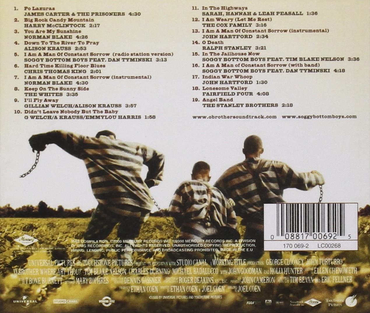 O Brother, Where Art Thou? - CD