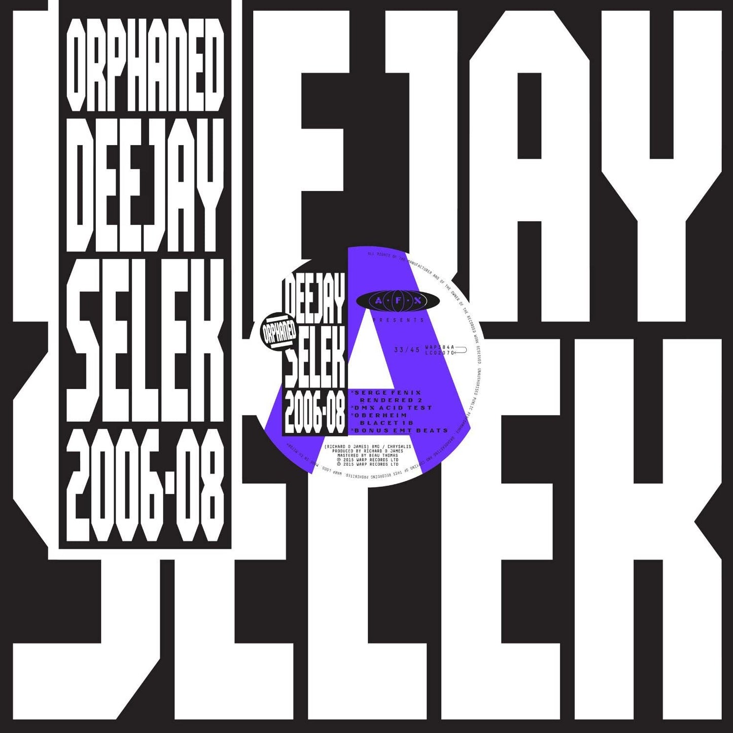 CD - AFX - orphaned deejay selek 2006 - 2008