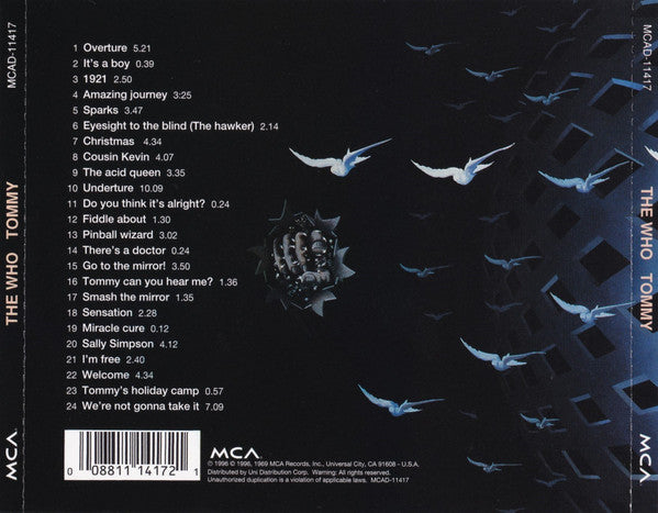 USED CD - The Who – Tommy