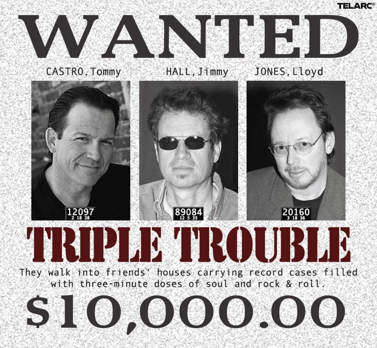 Tommy Castro/Jimmy Hall/ Lloyd Jones - Triple Trouble - CD