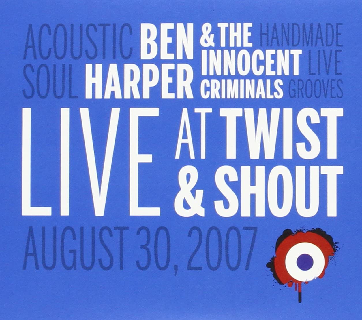 CD/DVD - Ben Harper - Live At Twist & Shout Records