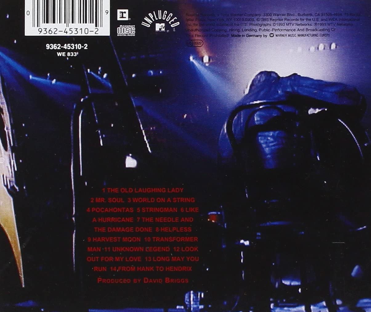 USED CD - Neil Young – Unplugged