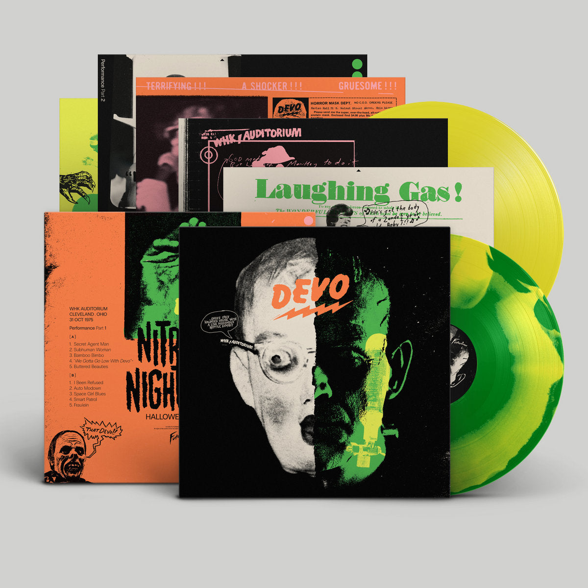 2LP - Devo - Nitrous Nightmare Halloween Live ‘75