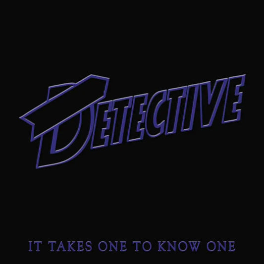 CD - Detective - It Takes One To Know One