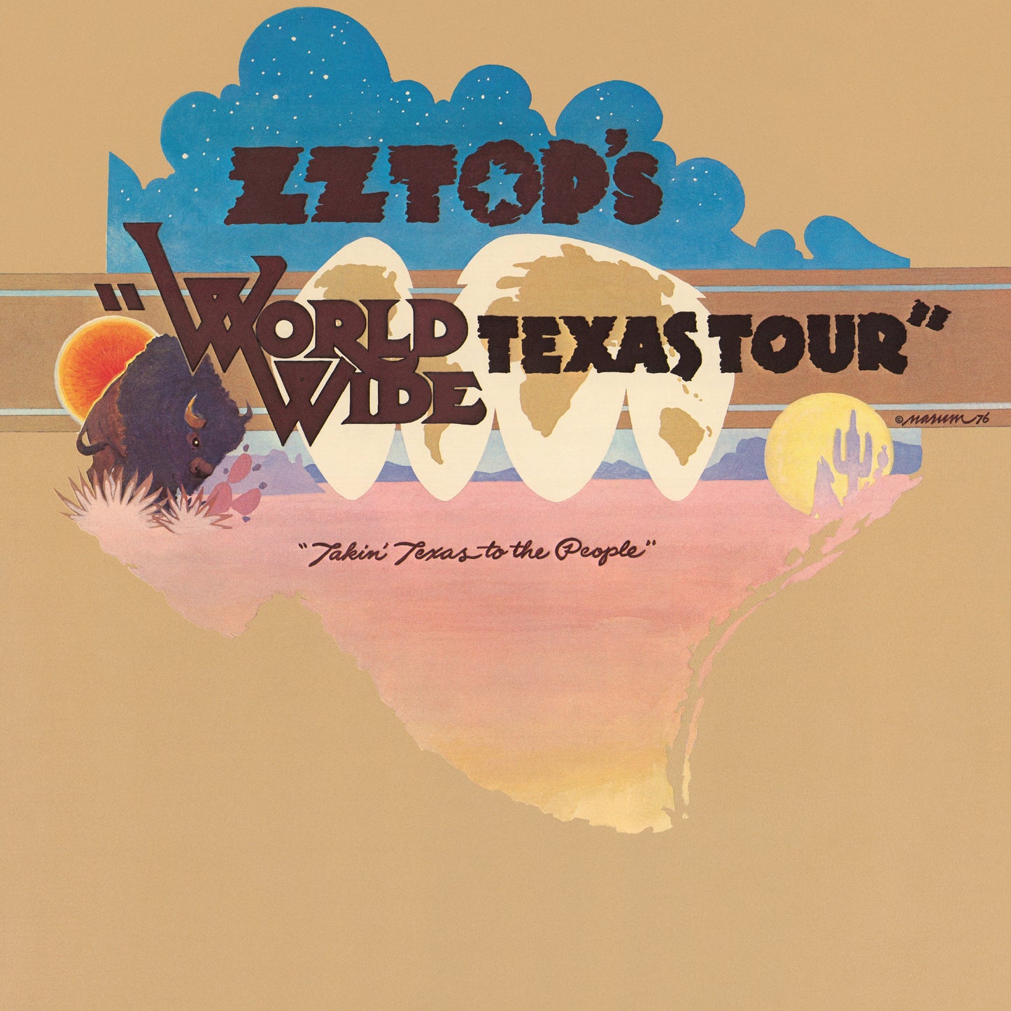 LP - ZZ Top - World Wide Texas Tour