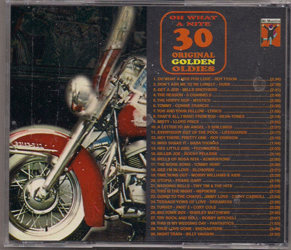 USED CD - Various – Oh What A Nite - 30 Original Golden Oldies