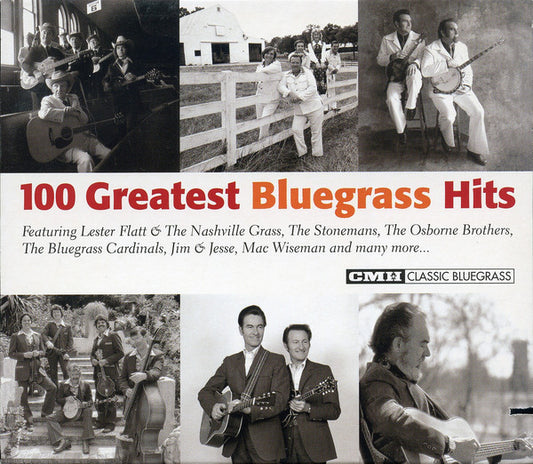 4CD - Various – 100 Greatest Bluegrass Hits