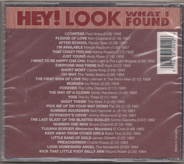 USED CD - Various – Hey! Look What I Found Volume 1