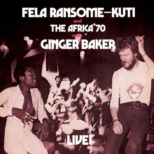 LP - Fela Kuti - Live with Ginger Baker
