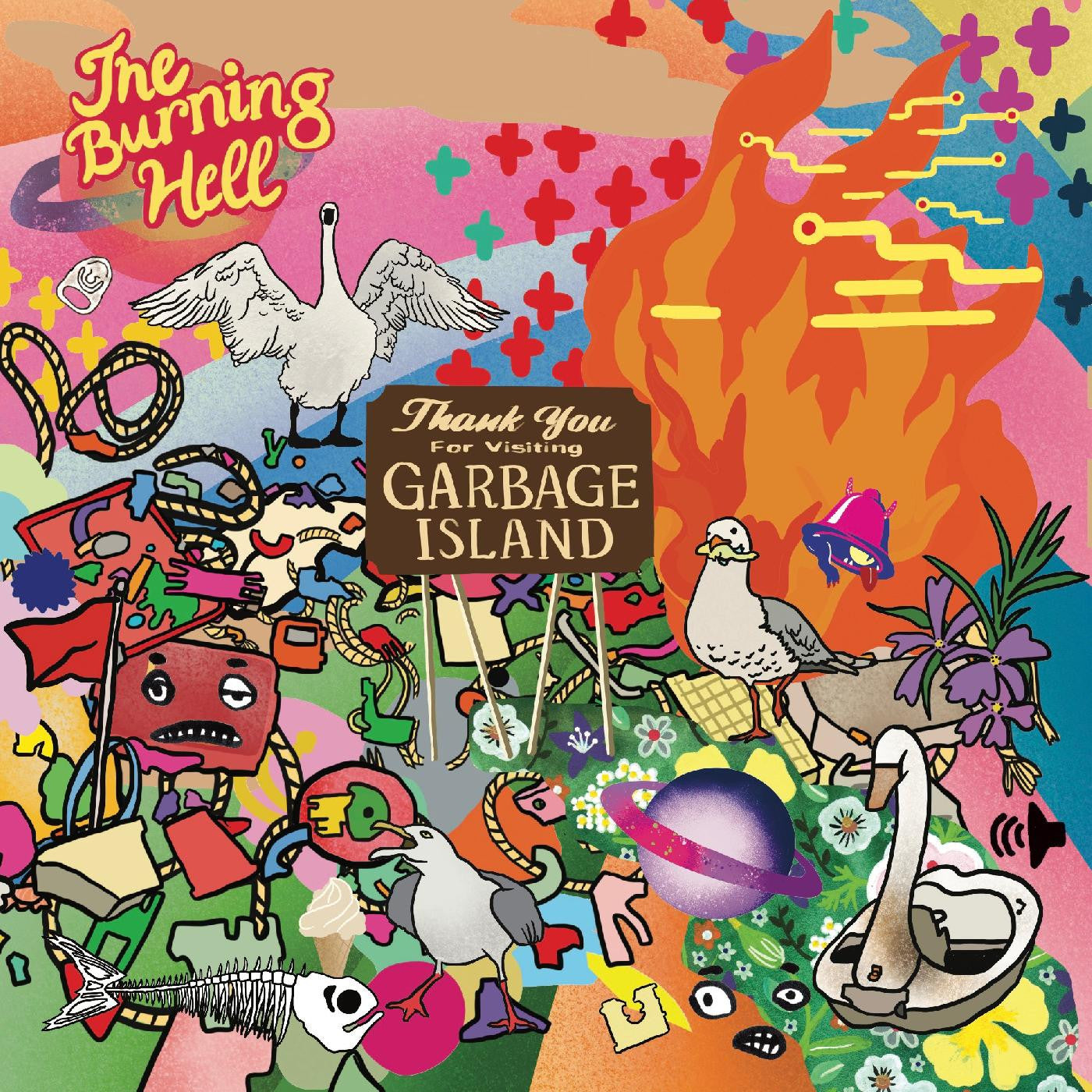 CD - The Burning Hell - Garbage Island