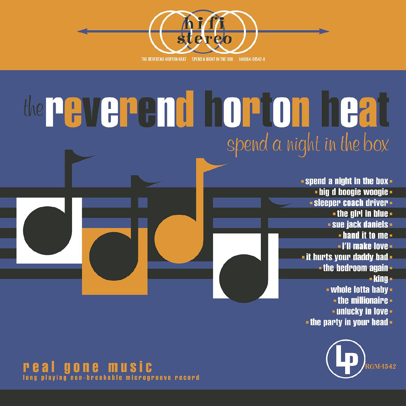 Reverend Horton Heat – Spend The Night In The Box - LP