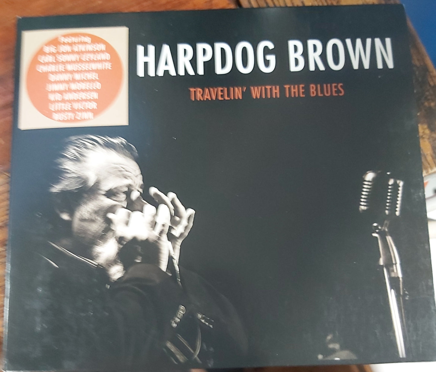 USED CD - Harpdog Brown – Travelin' With The Blues