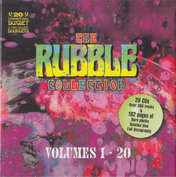 USED 20CD - Various – The Rubble Collection Volumes 1 - 20