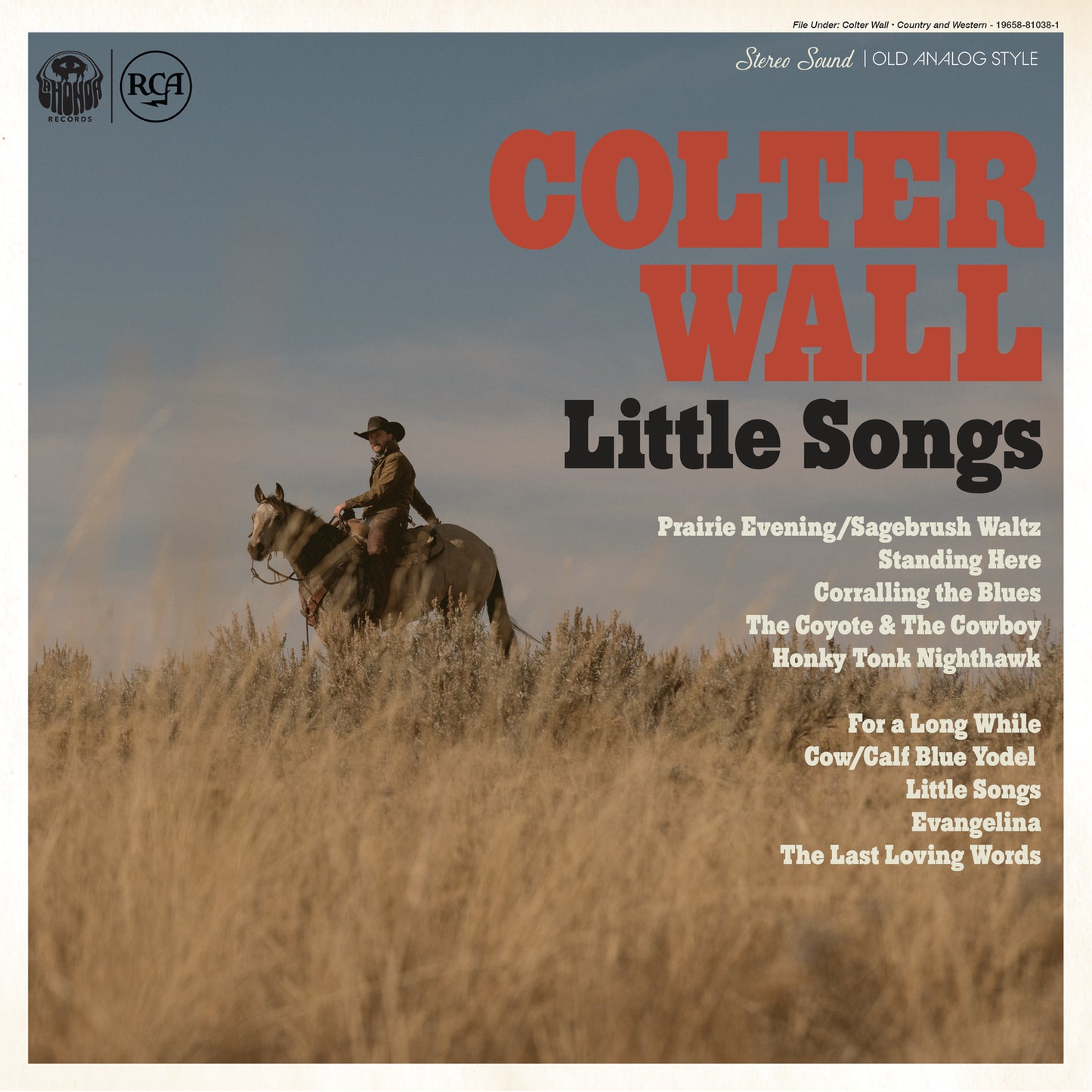 CD - Colter Wall - Little Songs