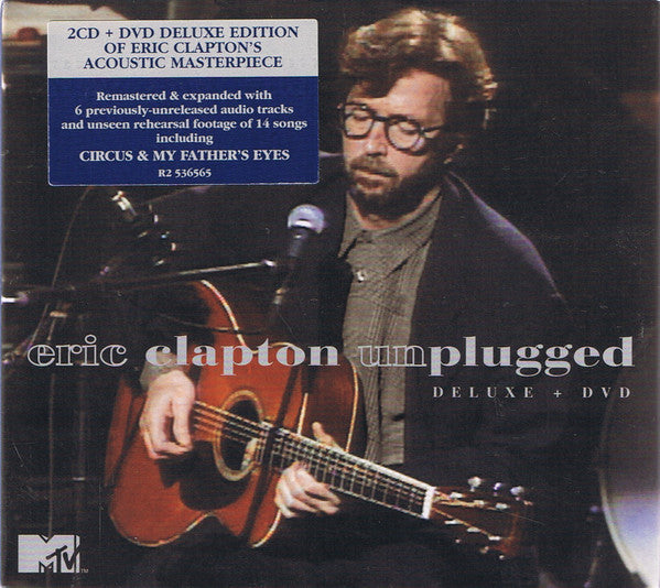 USED 2CD/DVD - Eric Clapton – Unplugged Deluxe