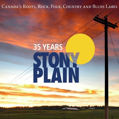 Various – 35 Years Of Stony Plain -USED 2CD/DVD