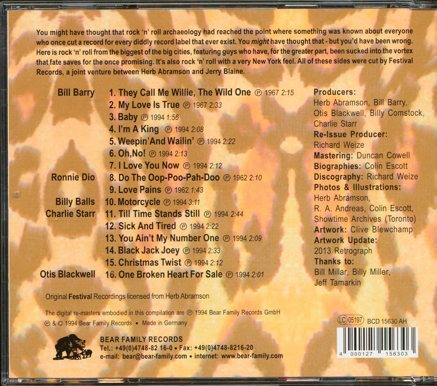 USED CD - That'll Flat ... Git It! Vol. 4: Rockabilly From The Vaults Of Festival Records