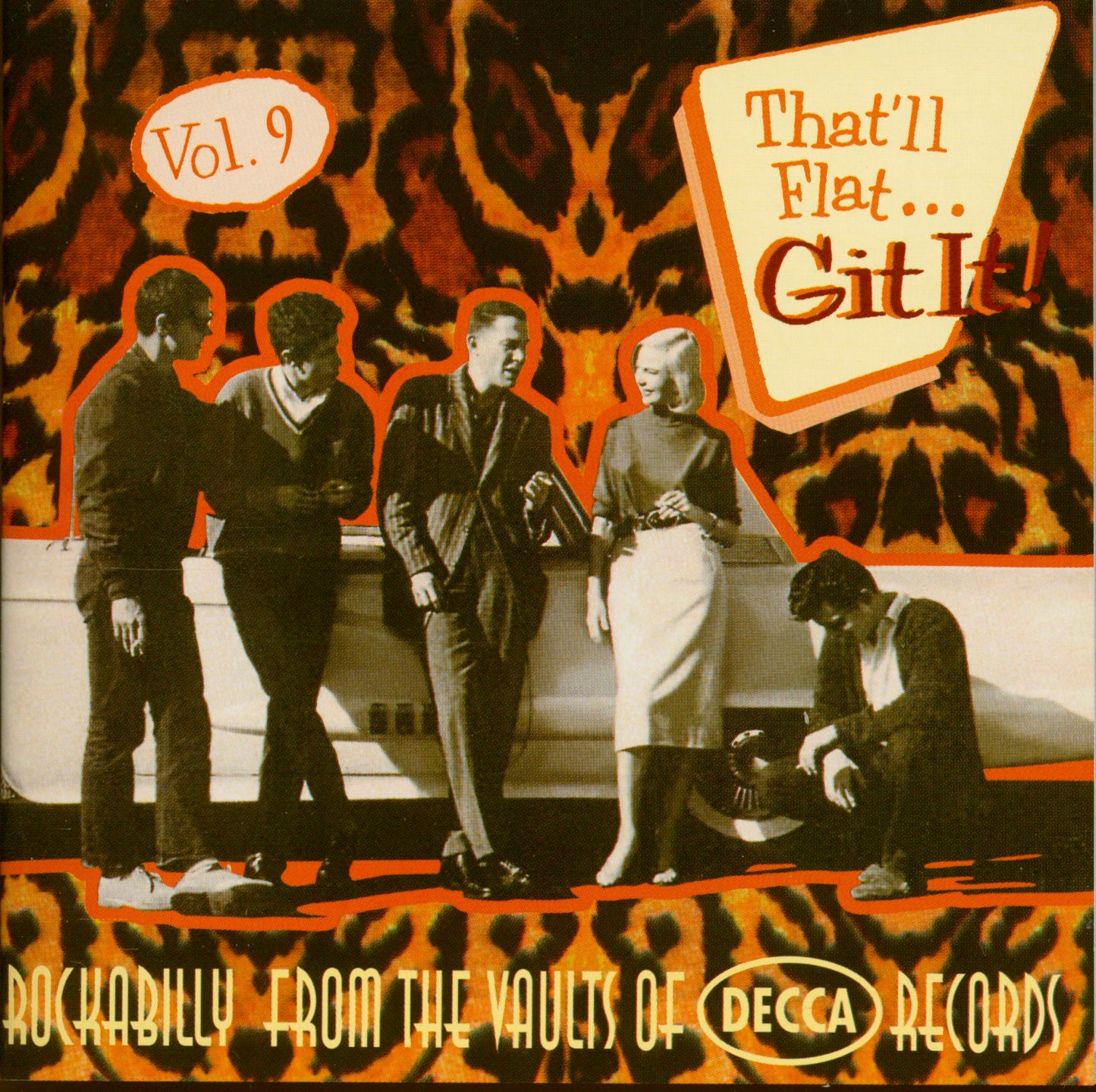 USED CD - That'll Flat ... Git It! Vol. 9: Rockabilly From The Vaults Of Decca Records
