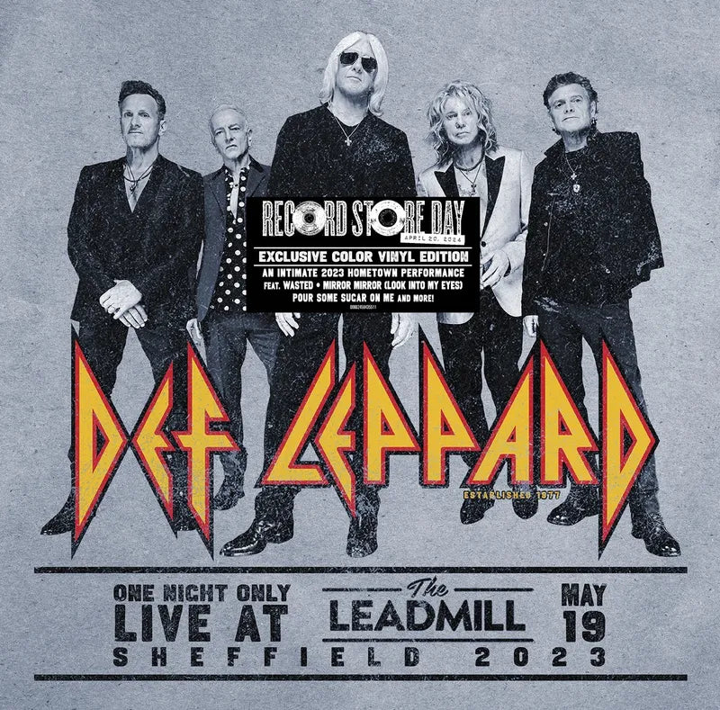 2LP - Def Leppard - One Night Only: Live At The Leadmill 2023