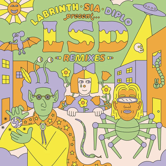 LP - LSD (Labrinth, Sia and Diplo) - Labrinth, Sia & Diplo presents... LSD (The Remixes)