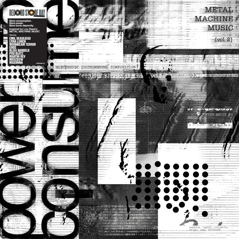 2LP - Various Artists - Metal Machine Music: Power To Consume Vol. 2