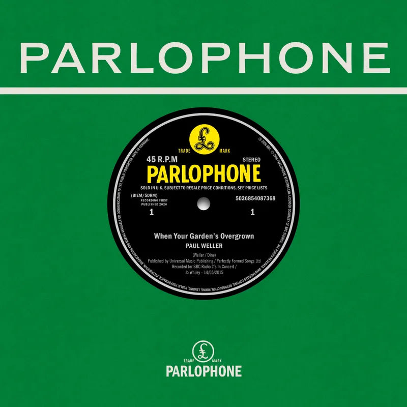7" - Paul Weller - When Your Garden’s Overgrown / Boy About Town (Weller at the BBC Vol. 2)