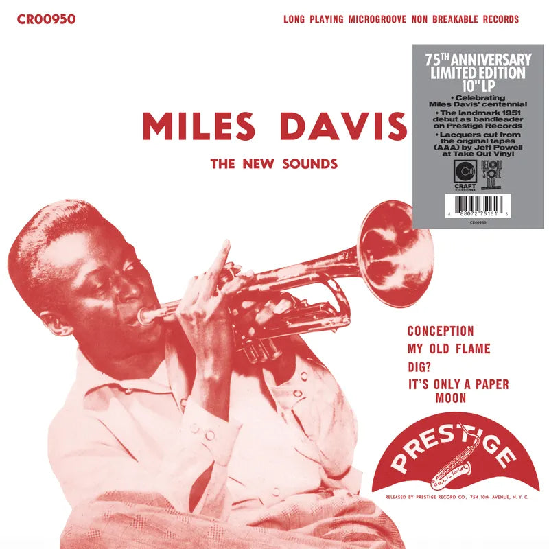 10" - Miles Davis - The New Sounds (Mono)
