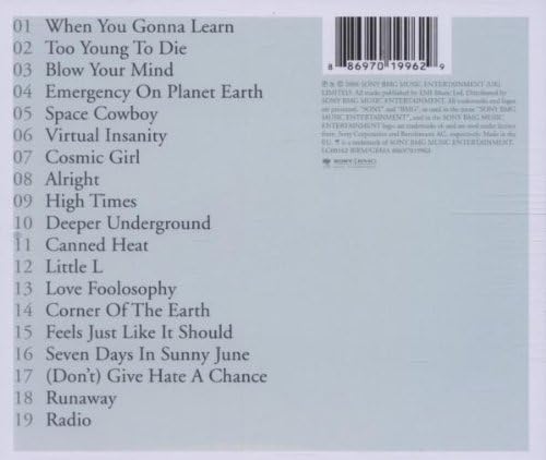 CD - Jamiroquai - High Times: Singles 1992-2006