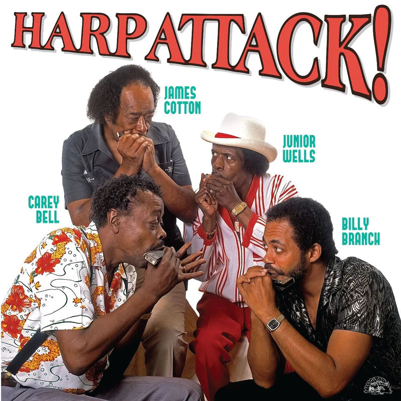 LP - James Cotton/Junior Wells/Carey Bell/Billy Ranch - Harp Attack!