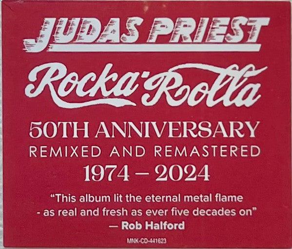 CD - Judas Priest - Rocka Rolla (50th Remix Remaster)