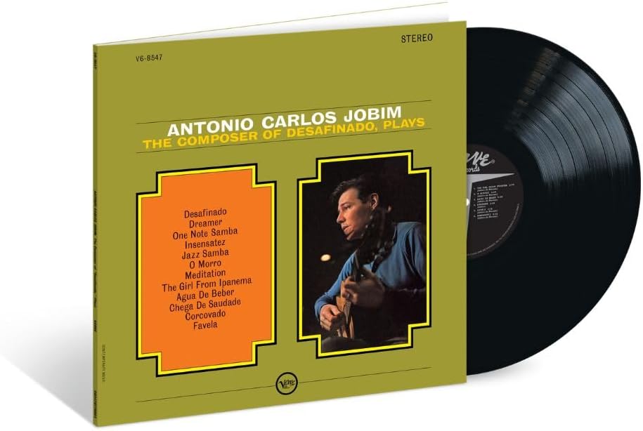 LP - Antonio Carlos Jobim - The Composer Of Desafinado Plays (Verve Vault)