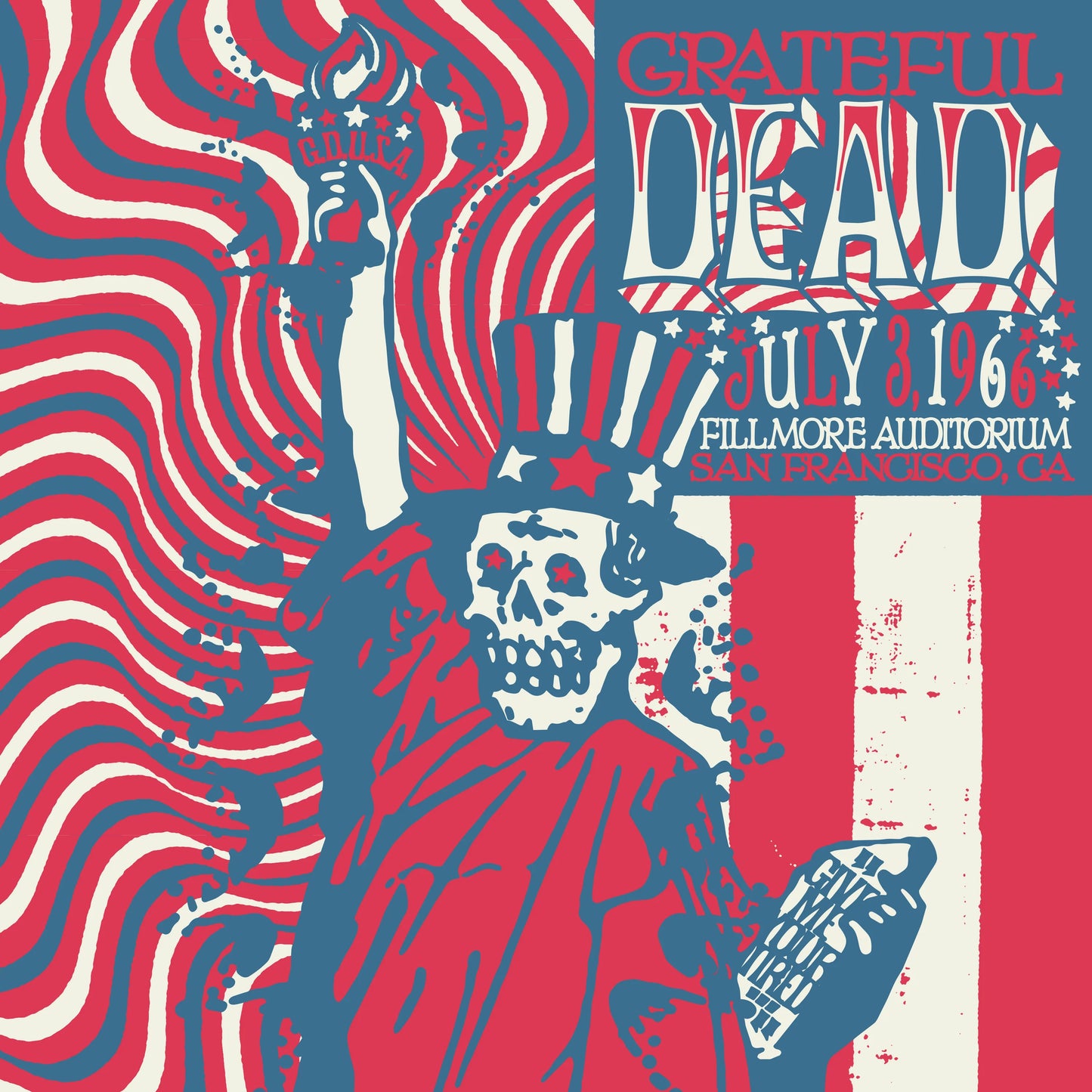 2CD - Grateful Dead - Fillmore Auditorium, San Francisco, CA (7/3/66)