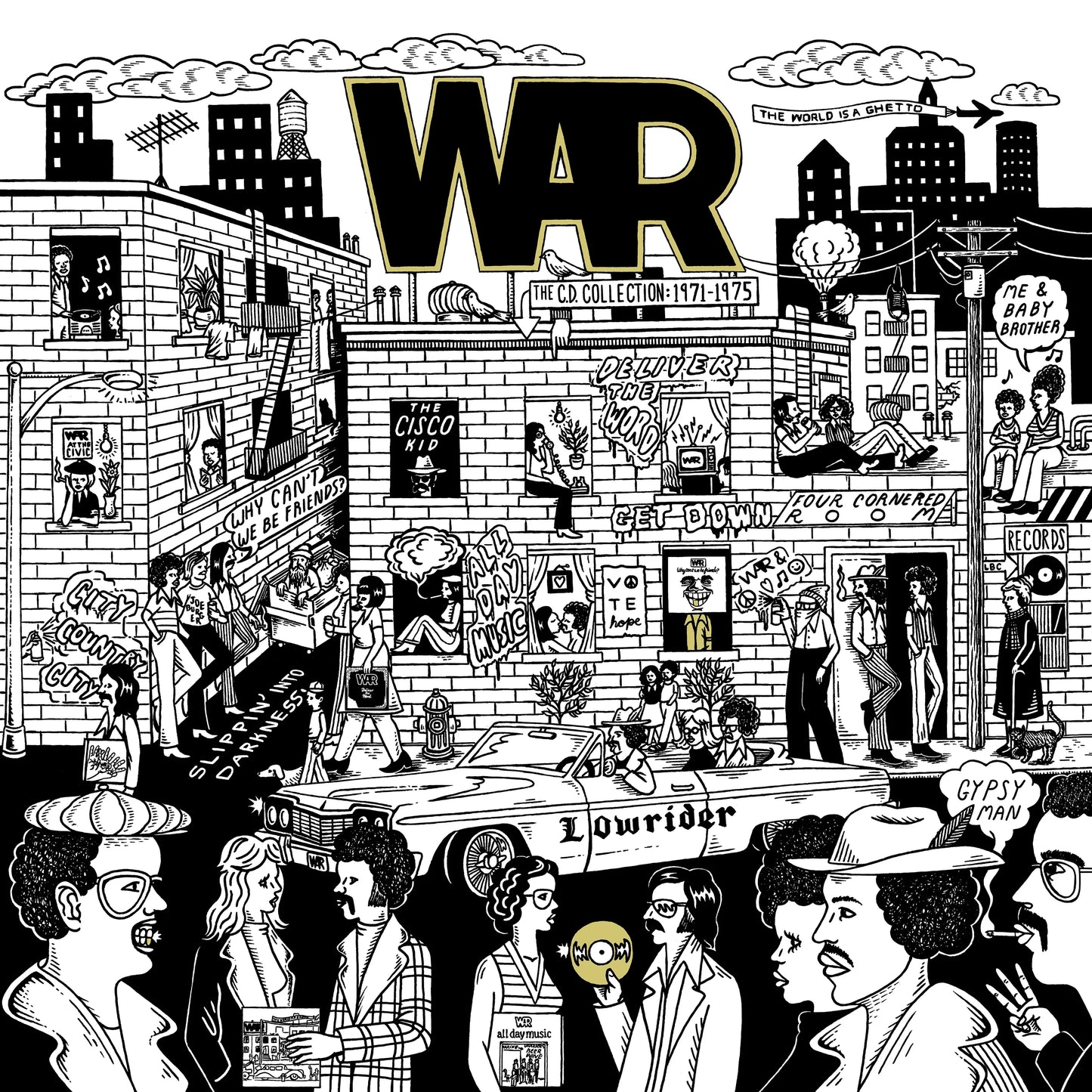 5CD - War - The CD Collection 1971-1975