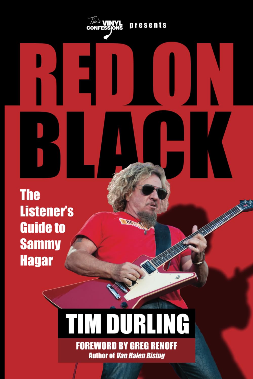 Book - Tim Durling -   RED ON BLACK: The Listener’s Guide to Sammy Hagar