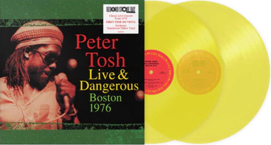 2LP - Peter Tosh – Live & Dangerous: Boston 1976