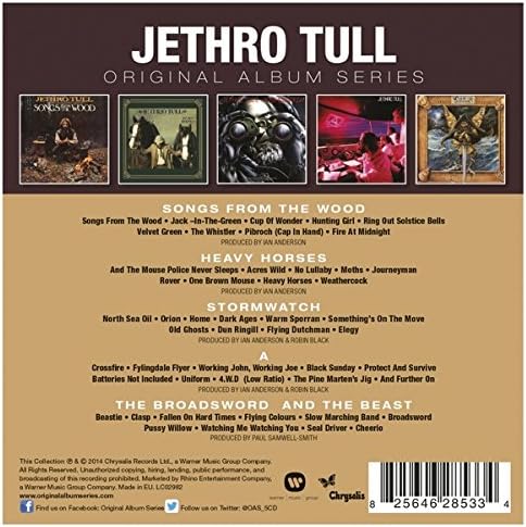 5CD - Jethro Tull - Original Album Series