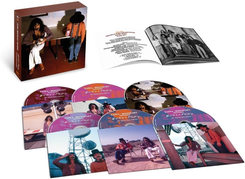 5CD/BluRay - Frank Zappa - Bongo Fury (50th)