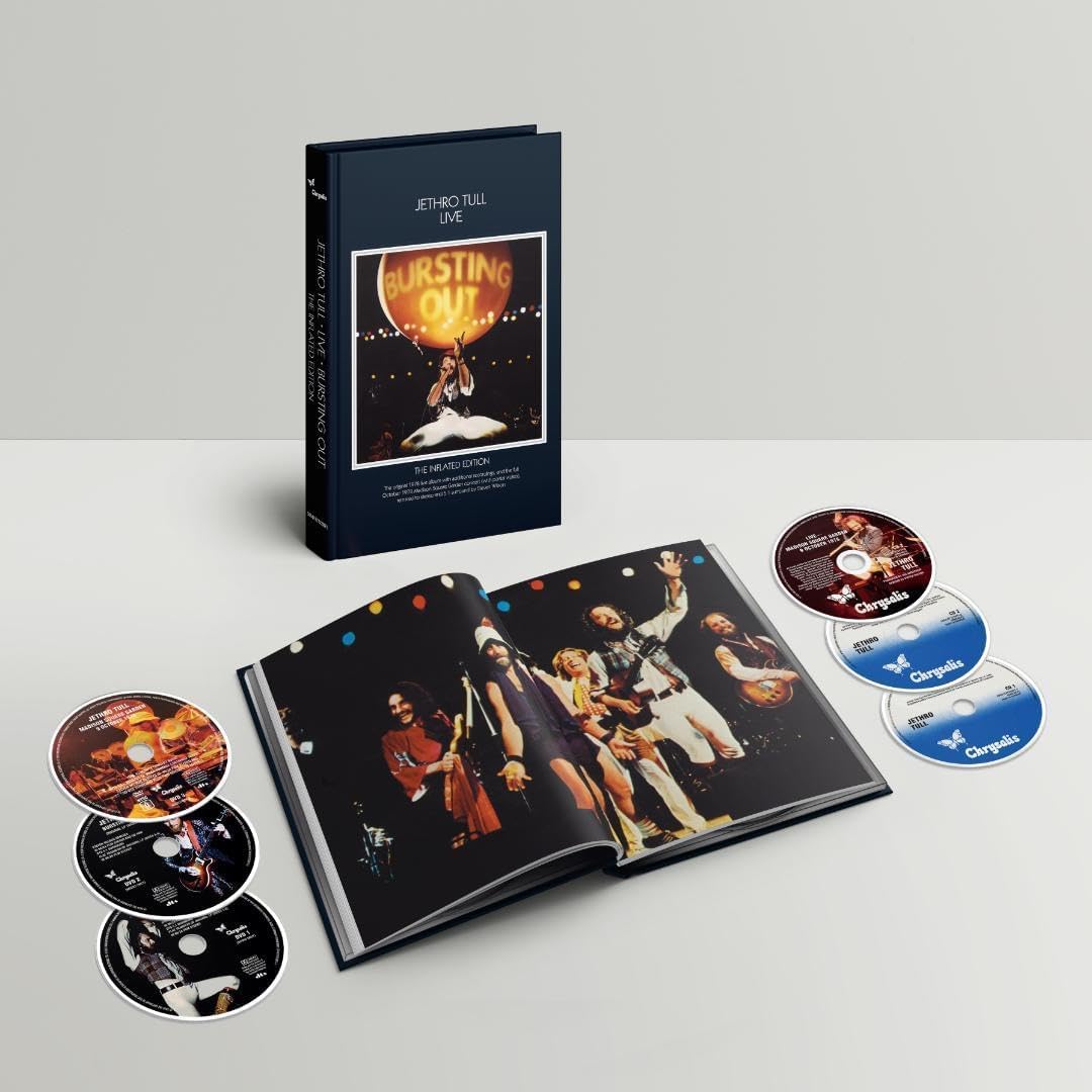 3CD/3DVD - Jethro Tull - Bursting Out – Encore Records Ltd