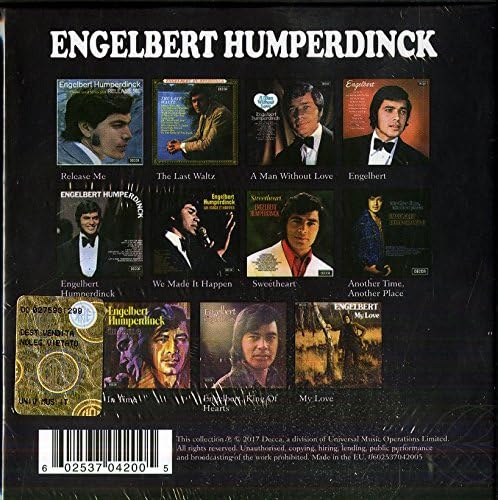 11CD - Engelbert Humperdinck - The Complete Decca Studio Albums