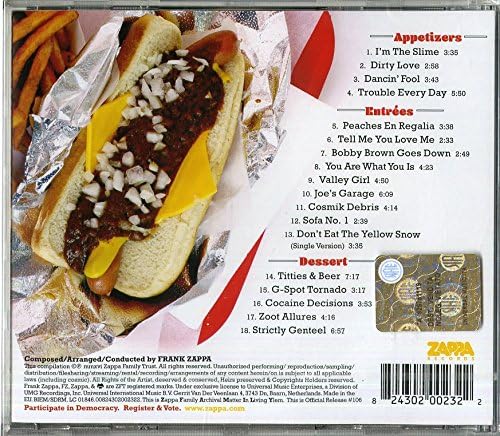 CD - Frank Zappa - ZAPPAtite (Pre-Order)