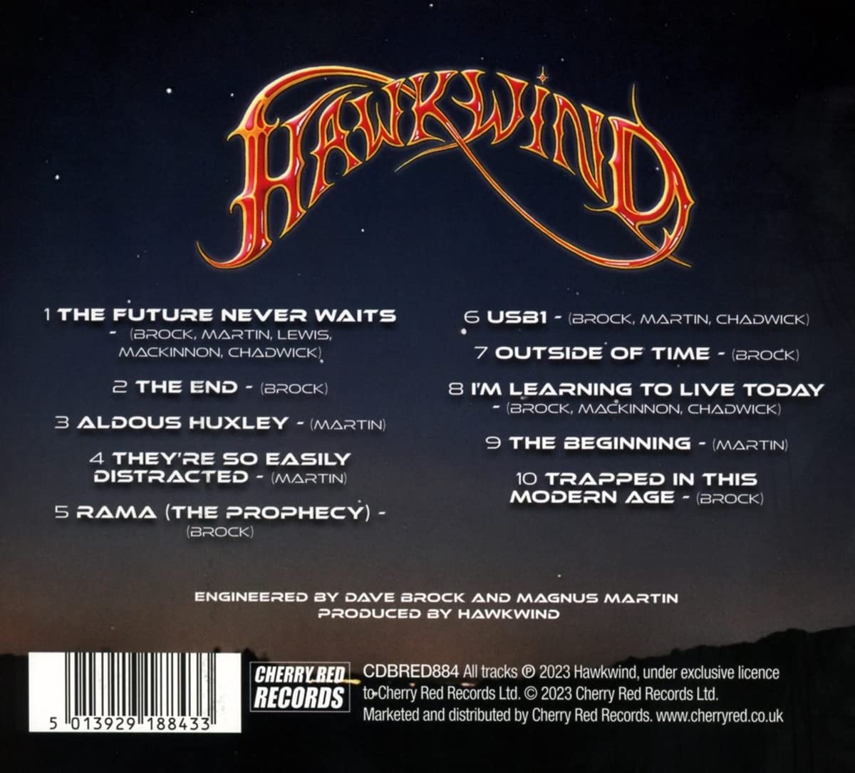 CD - Hawkwind - The Future Never Waits