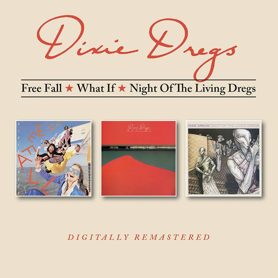 2CD - Dixie Dregs -  Free Fall / What If / Night Of The Living Dregs