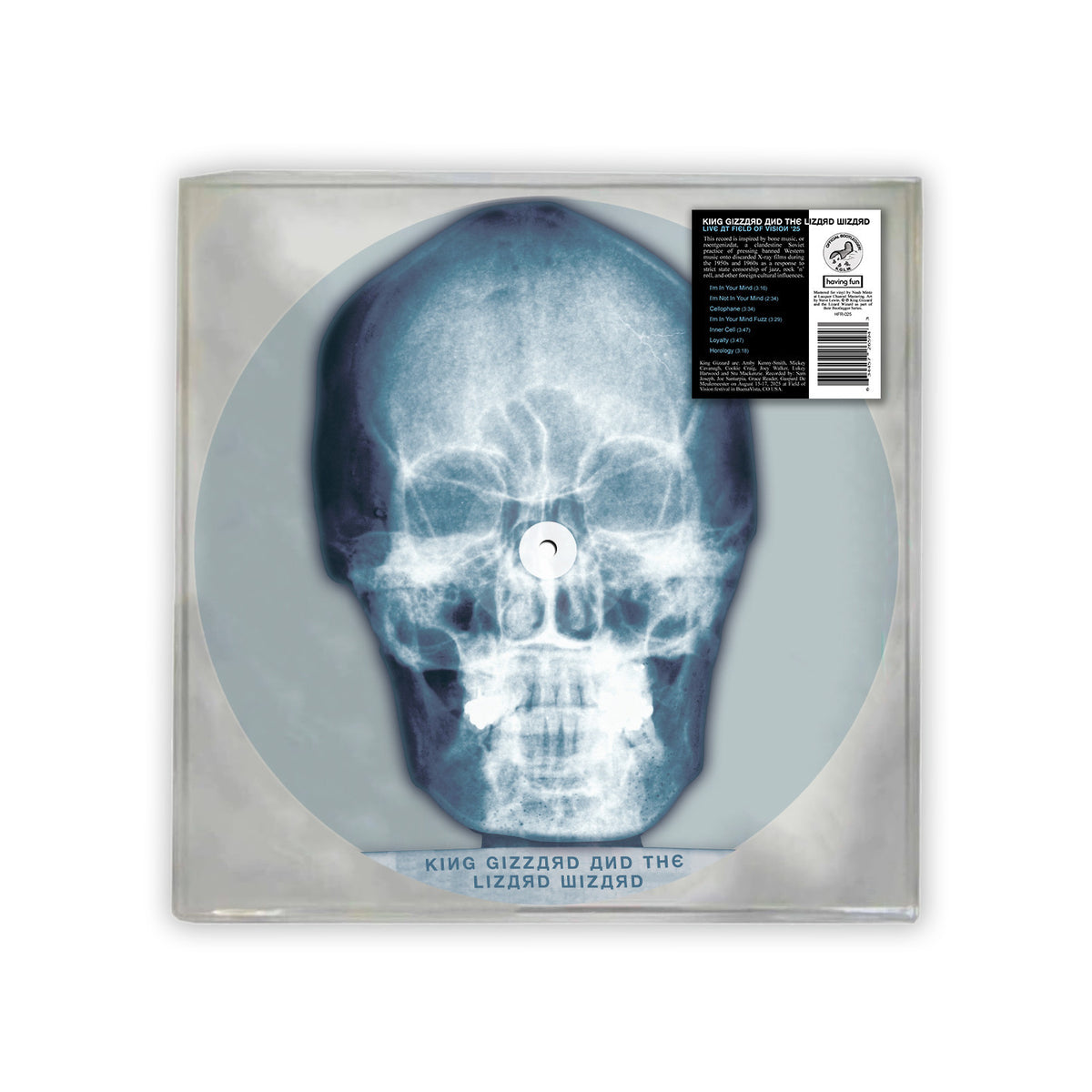 LP - King Gizzard & The Lizard Wizard - Skull X-Ray (Pre-Order)