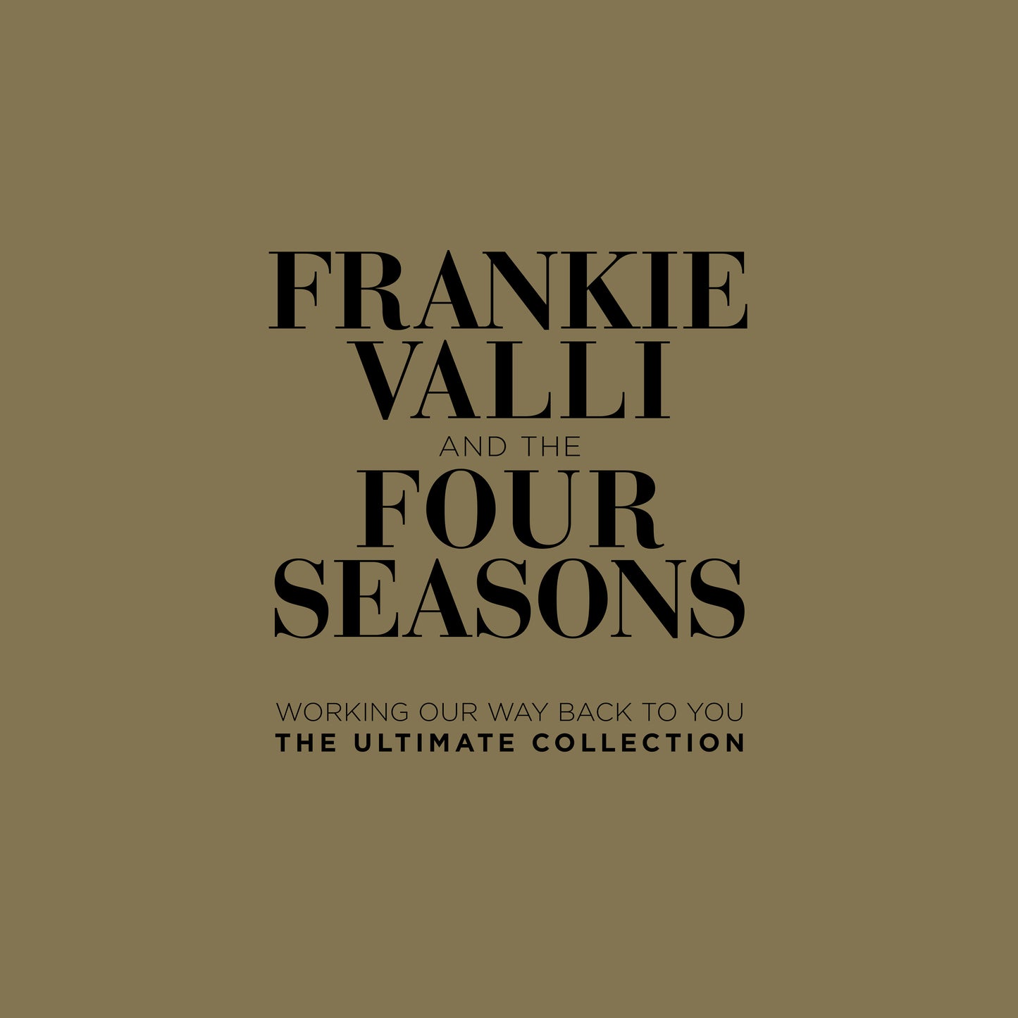 USED 44CD -  Frankie Valli And The Four Seasons - Working Our Way Back To You: The Ultimate Collection