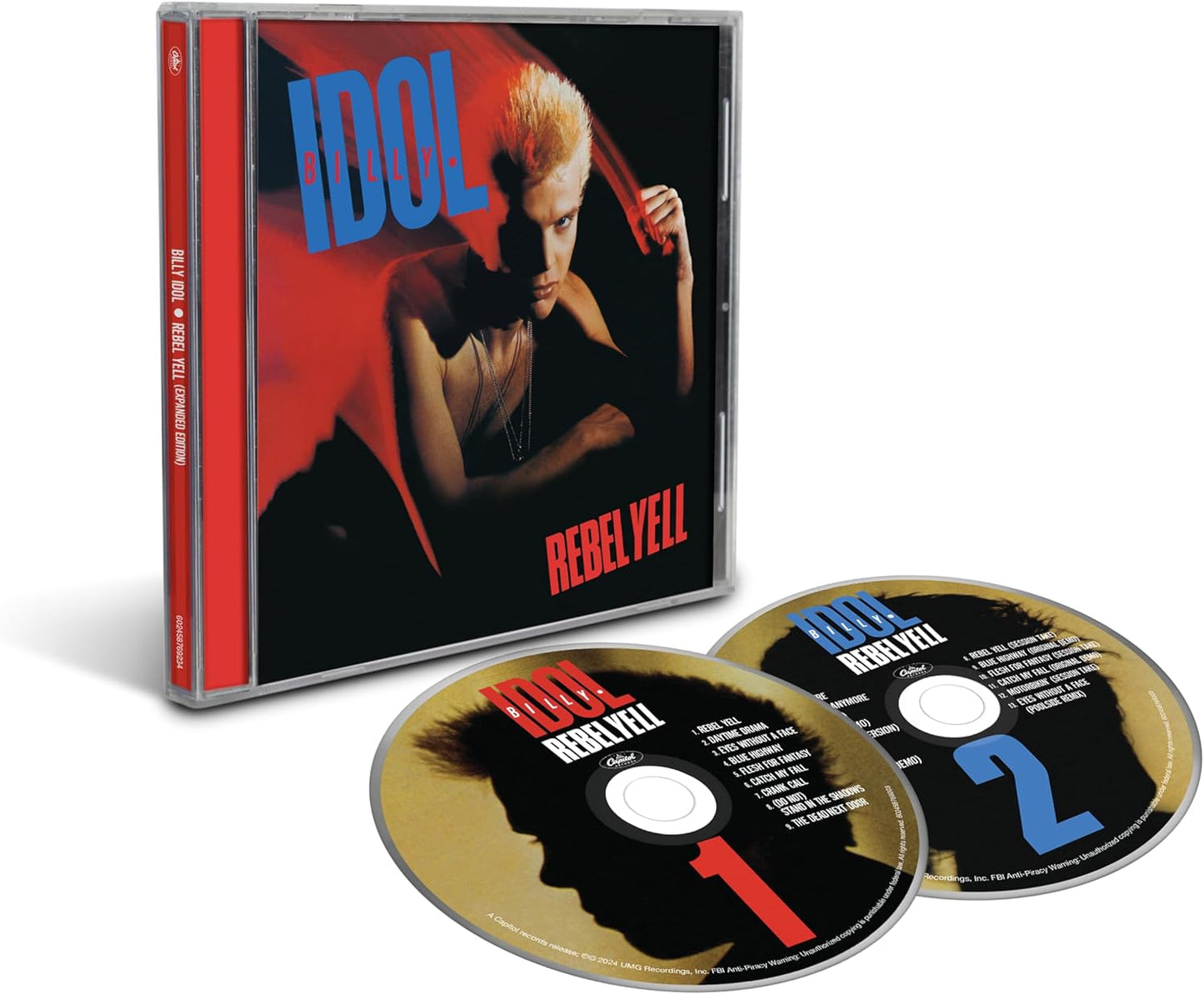 2CD - Billy Idol  Rebel Yell (40th)