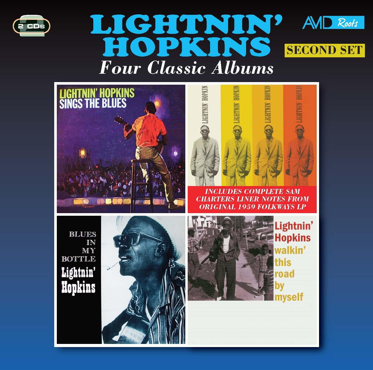 2CD - Lightnin' Hopkins - Four Classic Albums Second Set