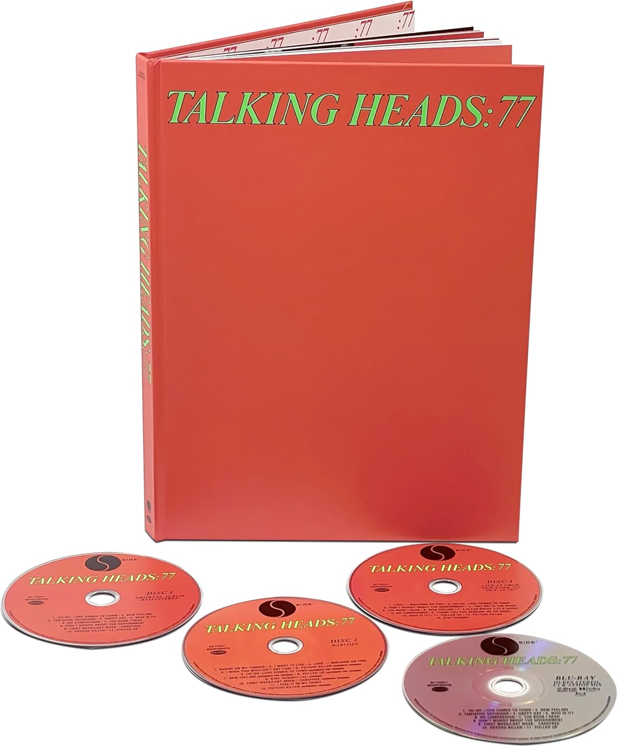 3CD/BluRay - Talking Heads: 77 (Deluxe)